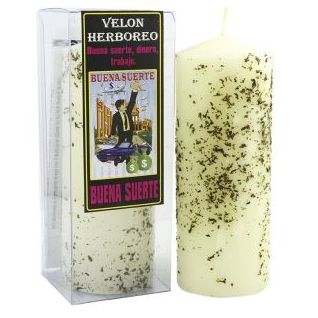 Velón Herboreo Buena Suerte